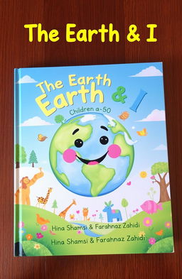 A beautifully illustrated book cover titled 'The Earth & I' intended for children aged 5-8