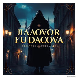 A striking movie poster featuring the title 'Заговор Кудасова: прогрев Миланы' in bold, elegant typography at the center