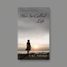 A book cover design for a novel titled 'Her So-Called Life' by Siba Ndoro