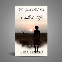 A book cover design for a novel titled 'Her So-Called Life' by Siba Ndoro