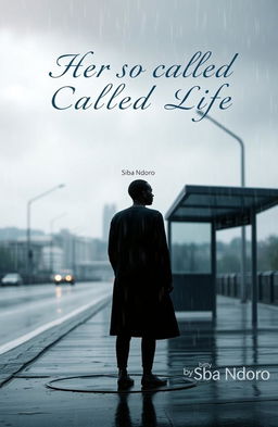 A sorrowful book cover for the title 'Her So Called Life' by author Siba Ndoro