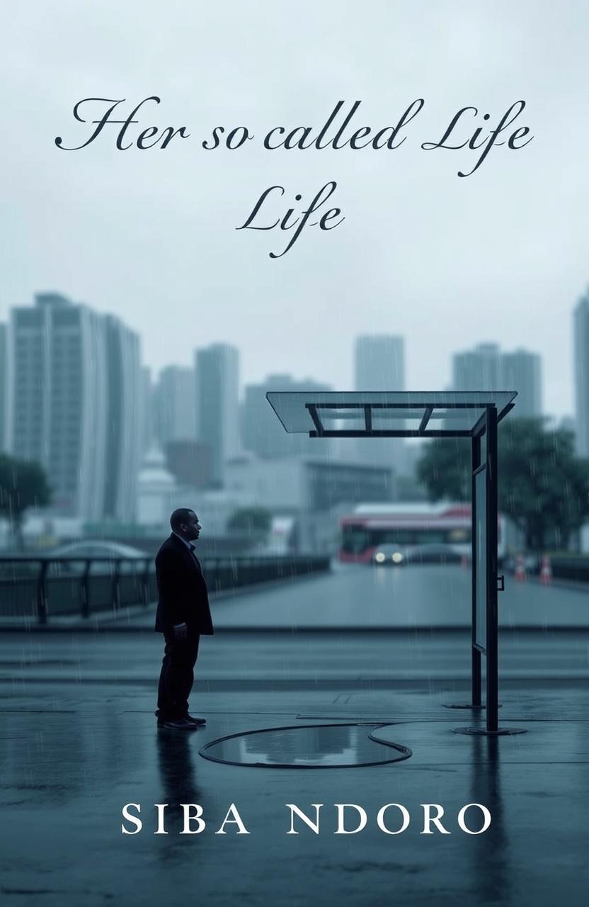 A sorrowful book cover for the title 'Her So Called Life' by author Siba Ndoro