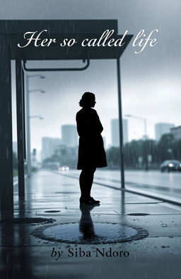 A sorrowful book cover for the title 'Her So Called Life' by author Siba Ndoro