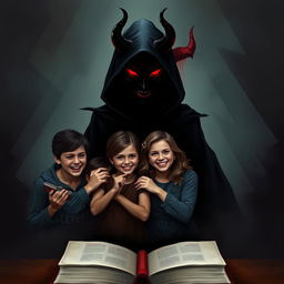 A captivating book cover that accurately portrays the theme of loyalty in family, featuring a warm and loving family portrait where each member is joyfully interacting