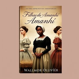 A compelling book cover design for 'Filhas do Amanhã' by Walmor Olliviér