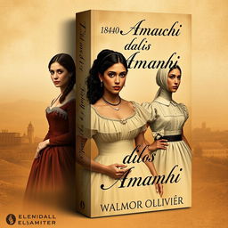 A compelling book cover design for 'Filhas do Amanhã' by Walmor Olliviér