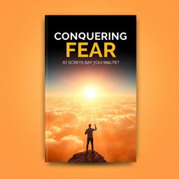 An inspiring ebook cover design focused on overcoming the fear of failure