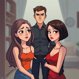 A novel cover design featuring an illustration in two-dimensional animation style