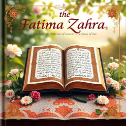 A respectful artistic representation inspired by the theme of Fatima Zahra (s