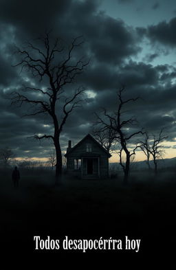 A chilling and professional horror scene that conveys a deep sense of loneliness