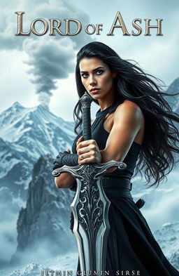 A fantasy book cover for the title 'Lord of Ash'
