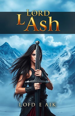 A fantasy book cover for the title 'Lord of Ash'
