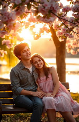 A dreamy and romantic setting for a teenage love story