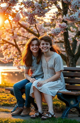 A dreamy and romantic setting for a teenage love story