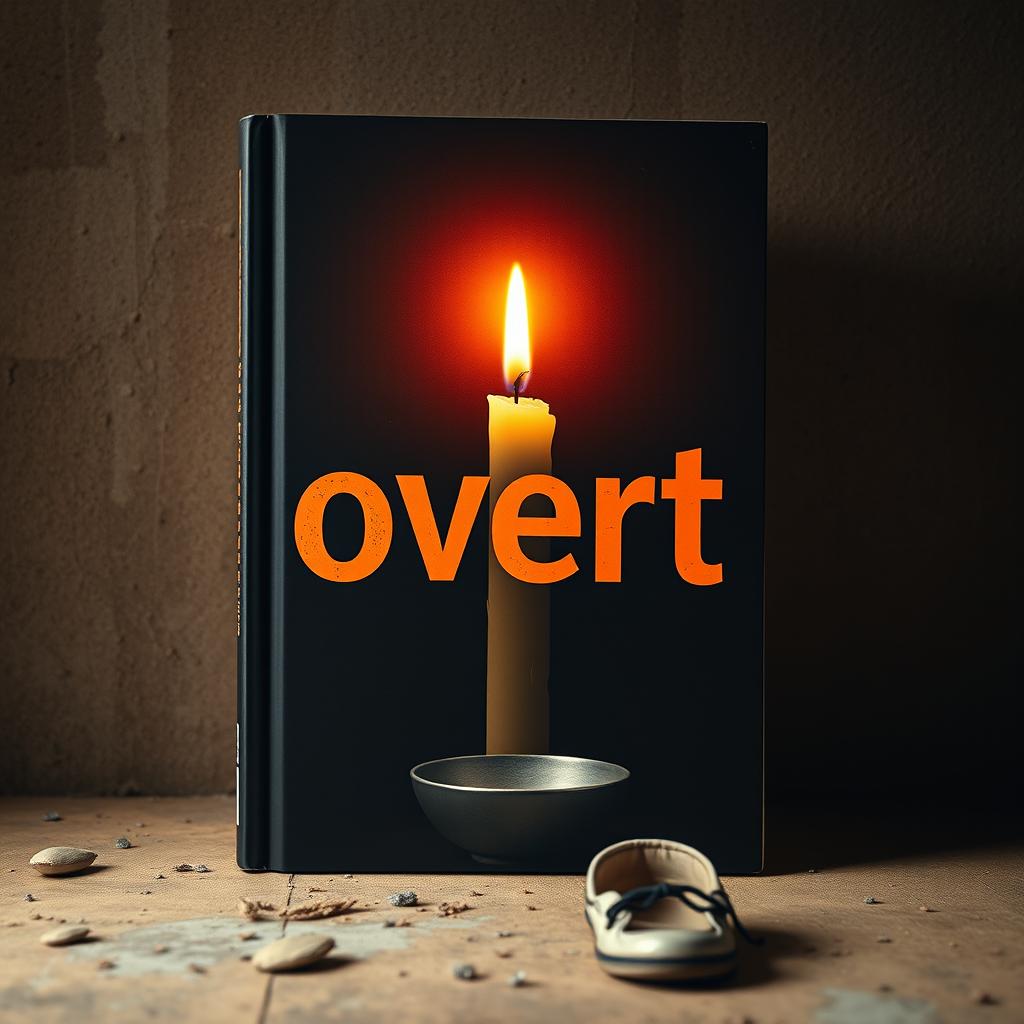 A thought-provoking book cover that visually represents the theme of poverty