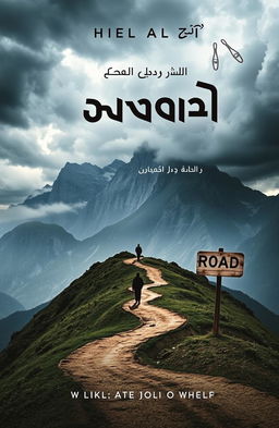 A captivating book cover for the title 'وصال' by 'عین الحیا'