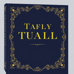 A formal book cover design featuring a classic, elegant layout