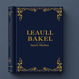 A formal book cover design featuring a classic, elegant layout