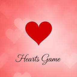 A captivating cover design for a romance webnovel featuring a simple, stylized heart at the center, resembling a poker card heart