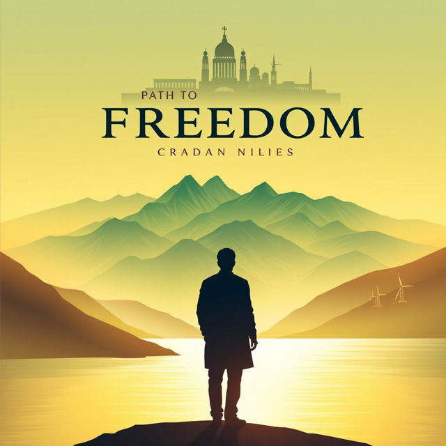 A book cover design for 'Path to Freedom: Crimea - The Beginning of the Journey
