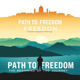 A book cover for 'Path to Freedom: Crimea - The Beginning of the Journey'