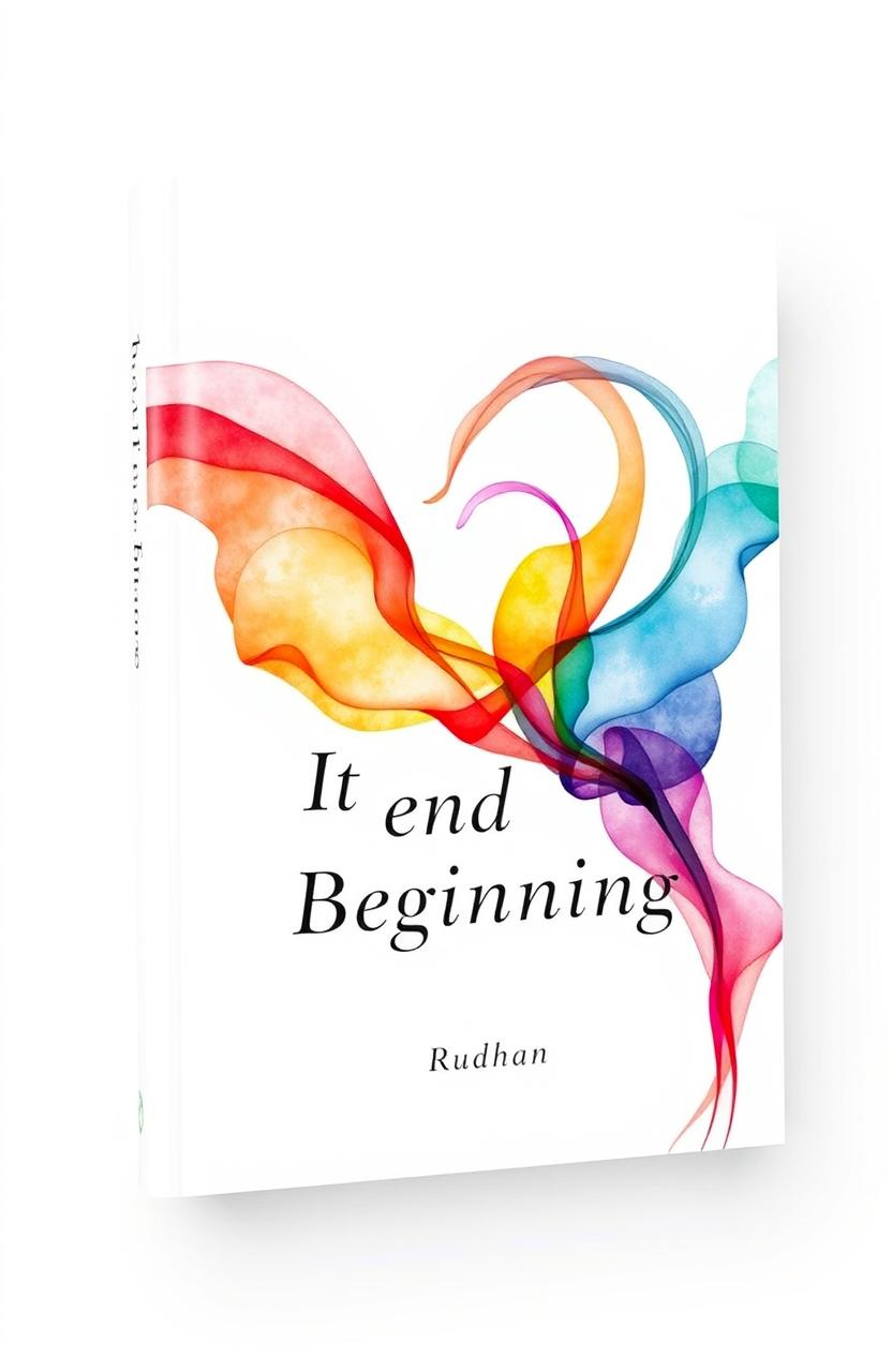 A simple yet enchanting book cover for a book titled "It End of Beginning"