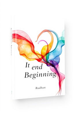 A simple yet enchanting book cover for a book titled "It End of Beginning"