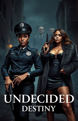 In a gritty urban setting showcasing the contrasting lives of two sisters, one as a determined police captain and the other as a notorious pimp