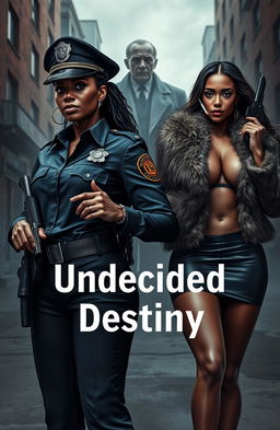 In a gritty urban setting showcasing the contrasting lives of two sisters, one as a determined police captain and the other as a notorious pimp