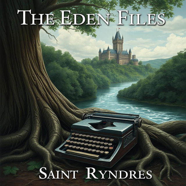 A beautifully detailed scene titled "The Eden Files" at the top and "Saint Rhyndress" at the bottom