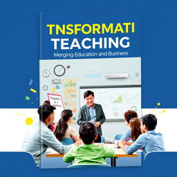 An engaging and professional cover design for a book aimed at teachers who are also looking to enhance their business acumen