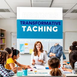 An engaging and professional cover design for a book aimed at teachers who are also looking to enhance their business acumen