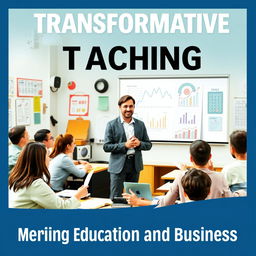 An engaging and professional cover design for a book aimed at teachers who are also looking to enhance their business acumen