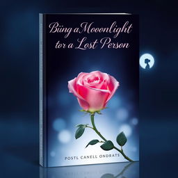 A beautifully crafted book cover that symbolizes the relationship between human life and roses, highlighting themes of cancer and memory loss