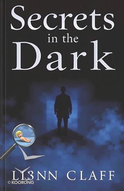 The cover of a book titled 'Secrets in the Dark', featuring a mysterious and suspenseful atmosphere