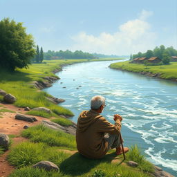 In a secluded village along a flowing river, a young man named Youssef dreams of expanding his farm and improving his life