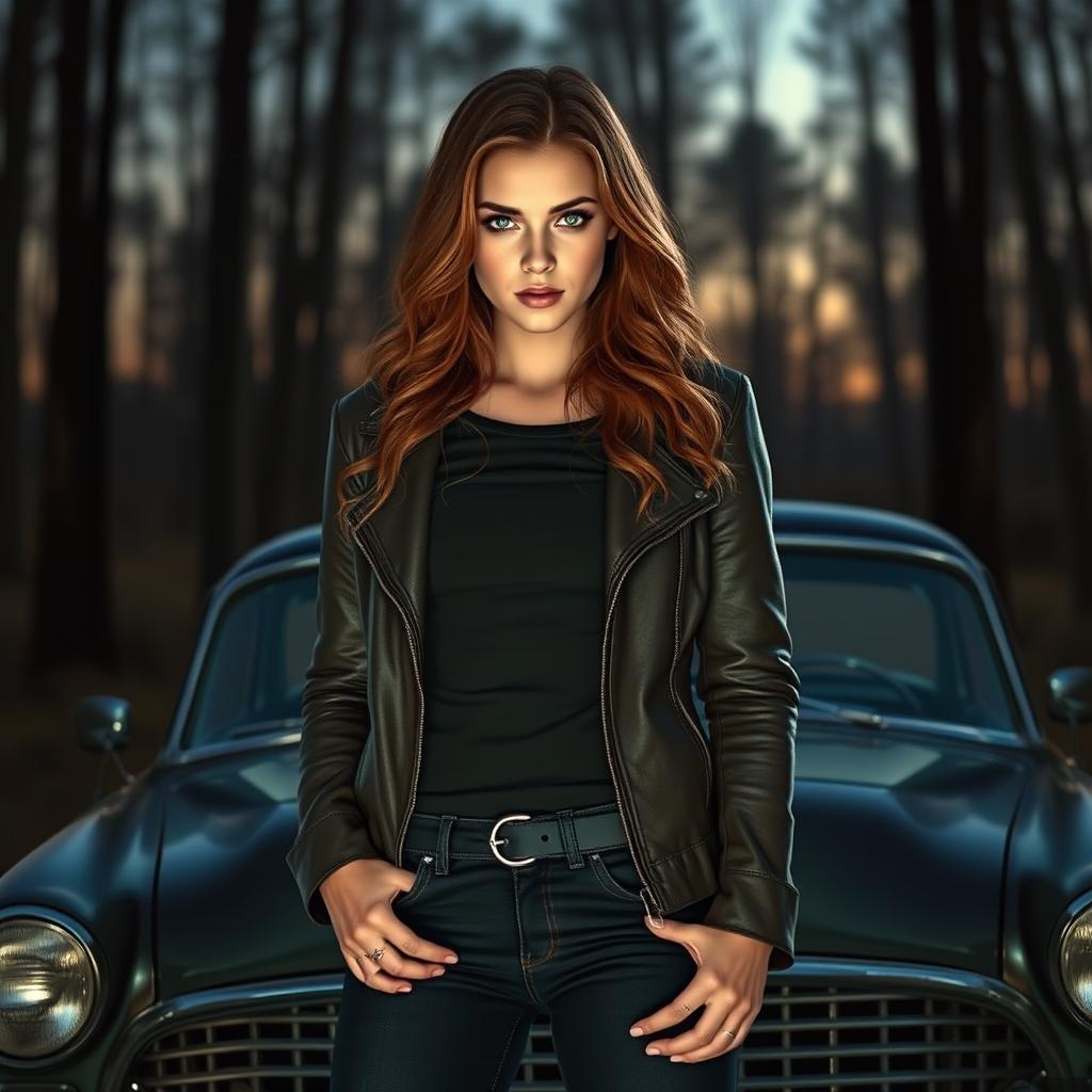 A powerful and intriguing character inspired by the offspring of Dean Winchester from Supernatural