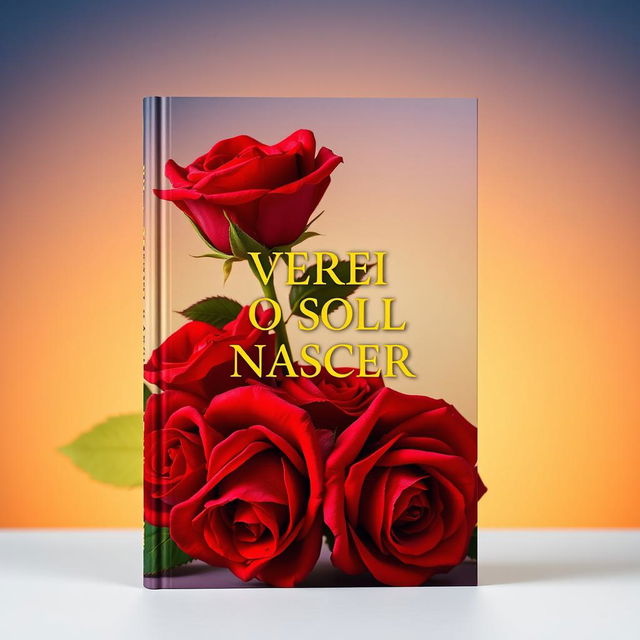 A striking book cover featuring vibrant red roses with sharp thorns prominently displayed