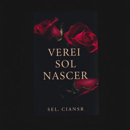 A dark and moody book cover featuring blood-red roses with thorns prominently displayed