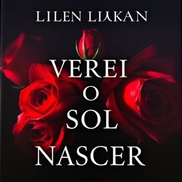 A dark and moody book cover featuring blood-red roses with thorns prominently displayed