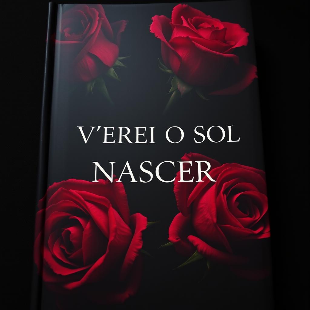 A dark and moody book cover featuring blood-red roses with thorns prominently displayed