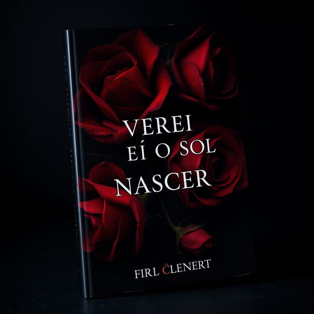 A dark and moody book cover featuring blood-red roses with thorns prominently displayed