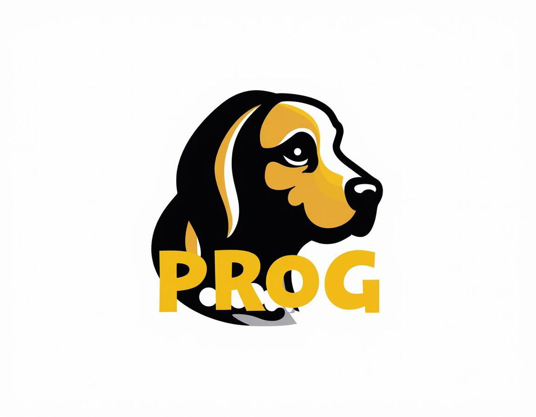 A professional logo design featuring a golden and black color scheme, showcasing the head of a cocker spaniel dog