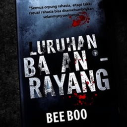 A book cover for a novel titled 'Luruhan Bayang-Bayang' by the author BeeBoo
