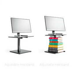 A poster featuring two distinct images side by side