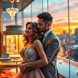 A romantic love story unfolding between a diamond merchant and a passionate singer, set in a vibrant city