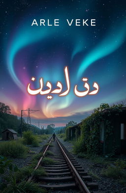 Book cover design for a novel titled 'ما لم يحدث' (What Did Not Happen)