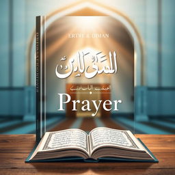 A book cover design that resonates with themes of faith and spirituality, specifically about prayer