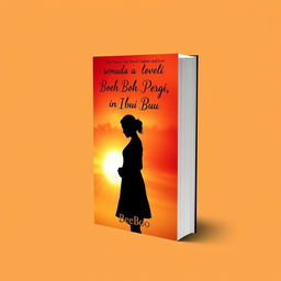 A stunning book cover design for a novel titled 'Semua Boleh Pergi, Tapi Ibu Jangan' by the pen name BeeBoo