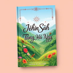 A beautifully designed book cover for 'Ieh Kin Sah Tang Ha Nga' by Kitboklin Paliar
